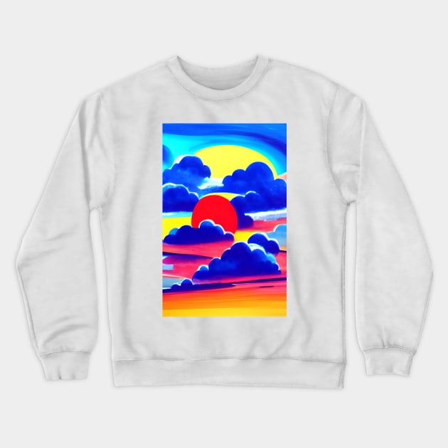 Setting Suns Crewneck Sweatshirt by Dturner29